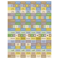 TF Publishing 2025 Large Harper Blue Weekly Monthly Spiral Planner