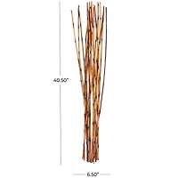 41" Brown Bamboo Sticks Natural Foliage