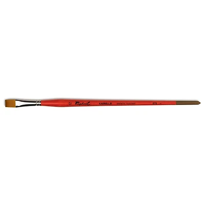 Raphaël Kaërell Synthetic Long Handle Flat Brush