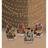 Wizardi 2" x 3" Christmas Village Gingerbread House