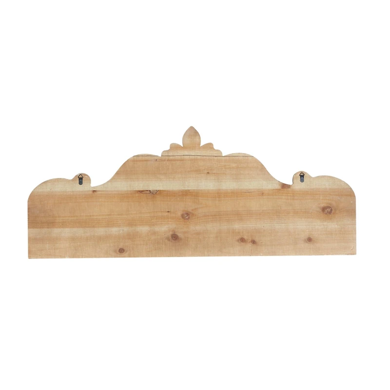 Brown Wood Farmhouse Wall Decor 19" x 47" x 1"