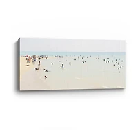 Beach Scene No. 18 Canvas Giclee