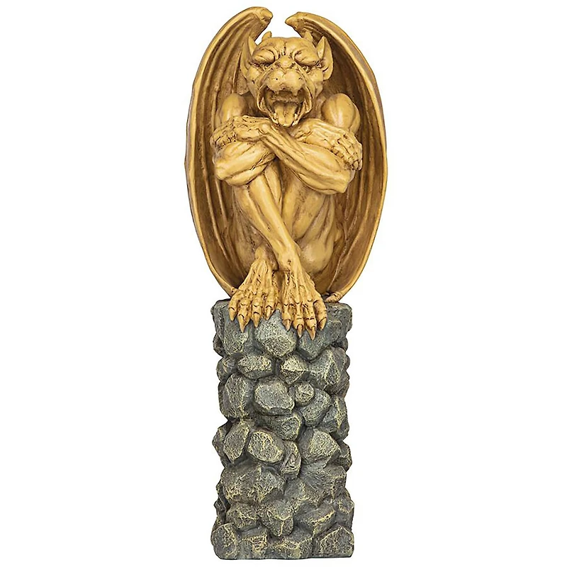 Design Toscano 20.5" Trystan Gargoyle Sentry of the Night Sculpture