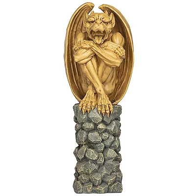 Design Toscano 20.5" Trystan Gargoyle Sentry of the Night Sculpture