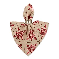 DII® Scandinavian Snowflakes Printed Napkin Set, 6ct.