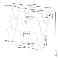 Household Essentials 12.8" Oversized Cabinet Door Lid Holder