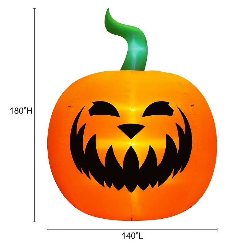 Occasions Airflowz 15ft. Inflatable Colossal Pumpkin
