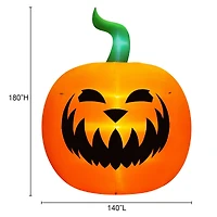 Occasions Airflowz 15ft. Inflatable Colossal Pumpkin