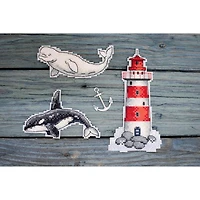 MP Studia Sea Story Plastic Canvas Counted Cross Stitch Kit