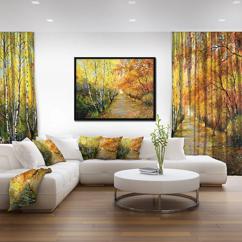 Designart - Beautiful Fall Forest