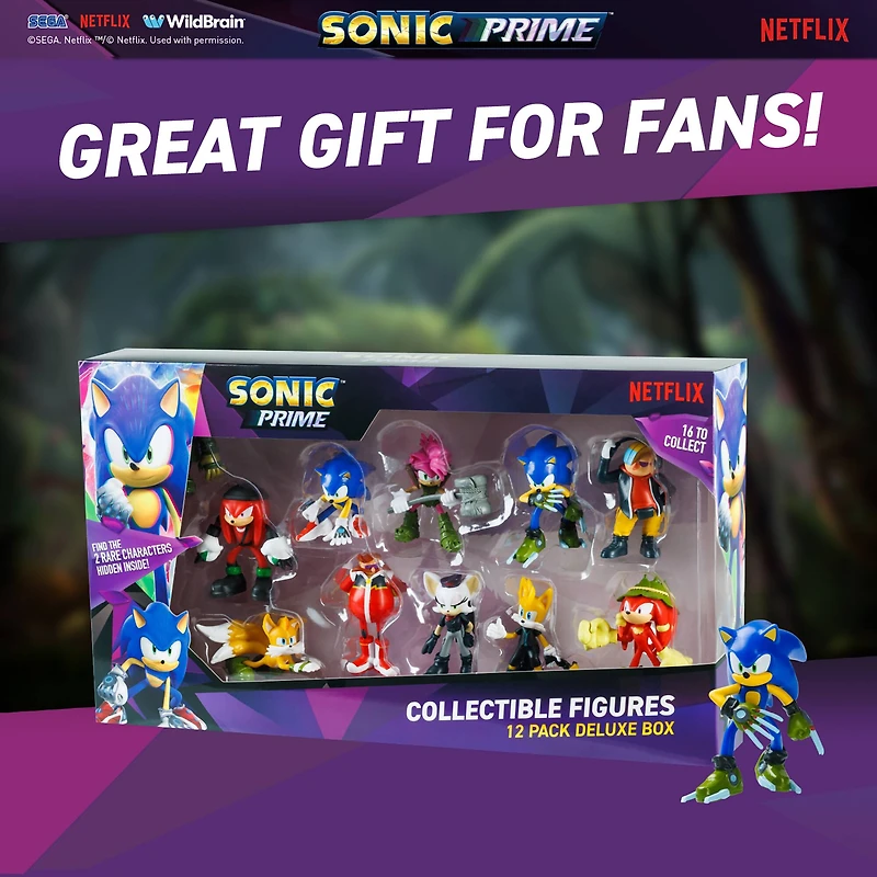 Sonic Prime Deluxe Box A Collectible Figure Set