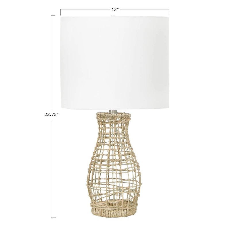 Hello Honey® Rattan Table Lamp