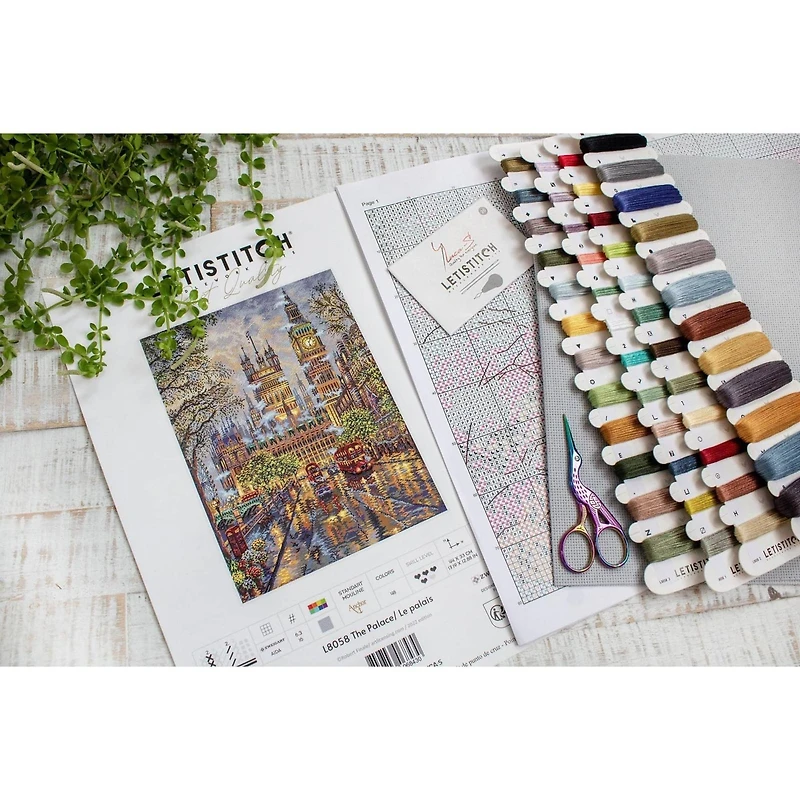 Letistitch The Palace Counted Cross Stitch Kit