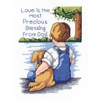 Janlynn® Precious Blessing Mini Counted Cross Stitch Kit