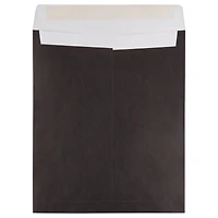 JAM Paper 15" x 18" Smooth Black Open End Catalog Envelopes, 125ct.