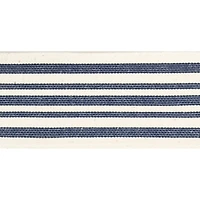 2.5" x 25ft. Faux Cotton Wired Striped Ribbon by Celebrate It™ Décor