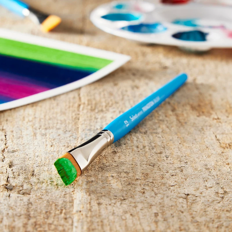 Princeton™ Select™ Artiste Series 3750 Short Handle Flat Shader Brush