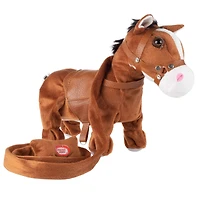 Toy Time Animated Plush Horse Toy