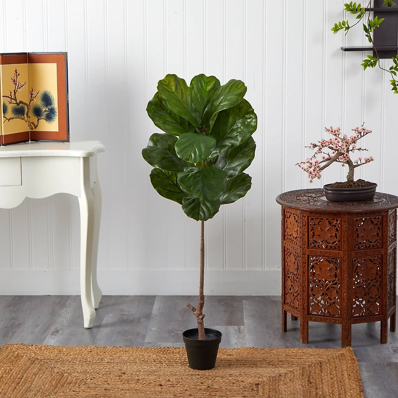 4ft. Potted Fiddle Leaf Tree 