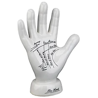 Design Toscano Porcelain Palmistry Hand