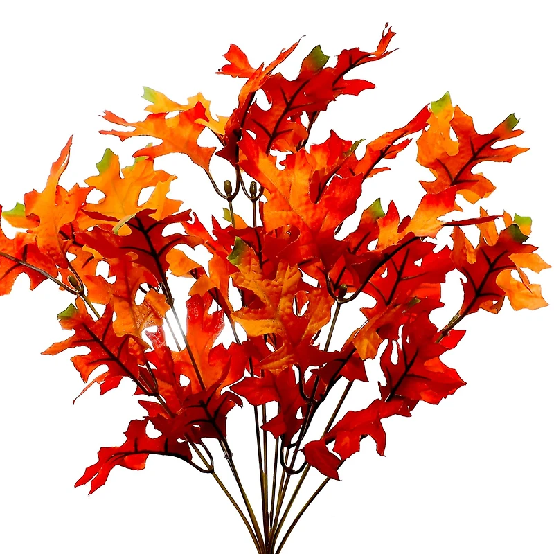 18.5" Orange Oak Leaf Bush by Ashland®