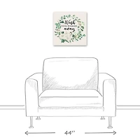 Wash Your Worries Away 16" x 16" Canvas Wall Art