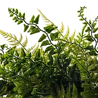 20" Mixed Greenery & Leaves Wreath by Ashland®