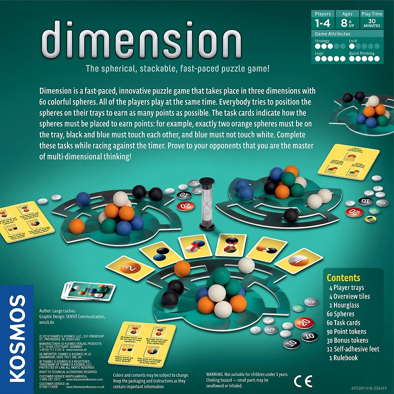 Thames & Kosmos Dimension Puzzle Game