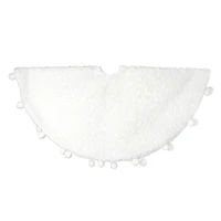 4ft. White Faux Fur Tree Skirt by Ashland®