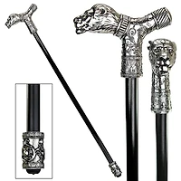 Design Toscano Dragonsthorne Collection 37.5" Protector Lion Walking Stick