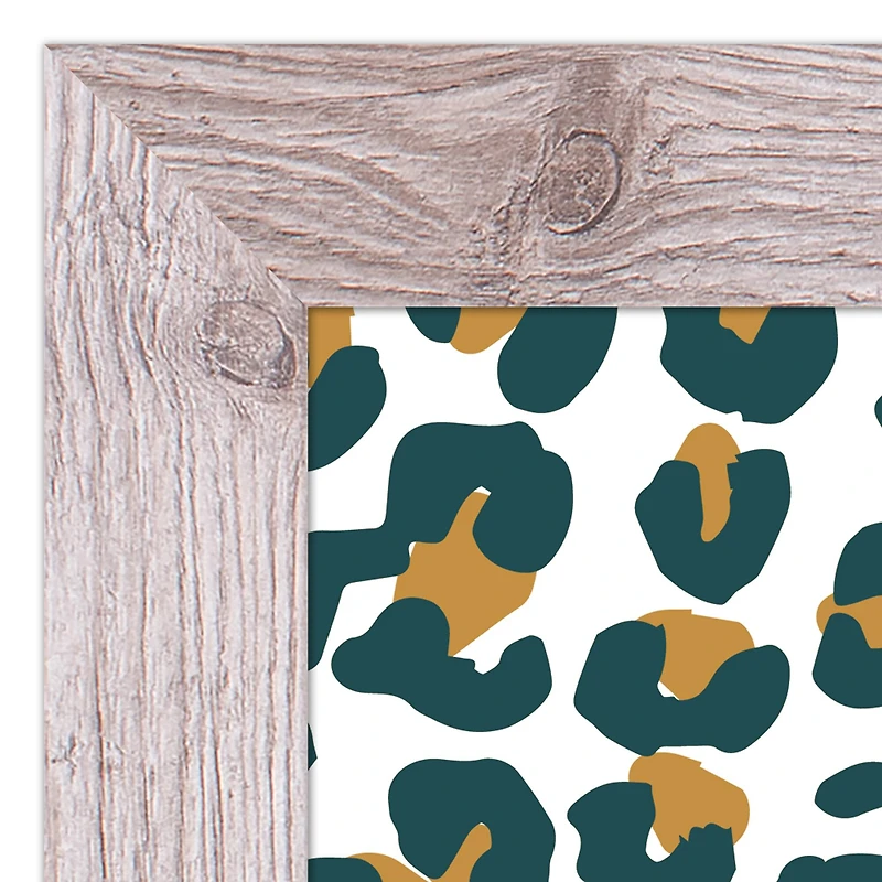 Goodness in Kindness Out Leopard Print in White Frame