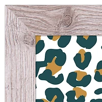 Goodness in Kindness Out Leopard Print in White Frame