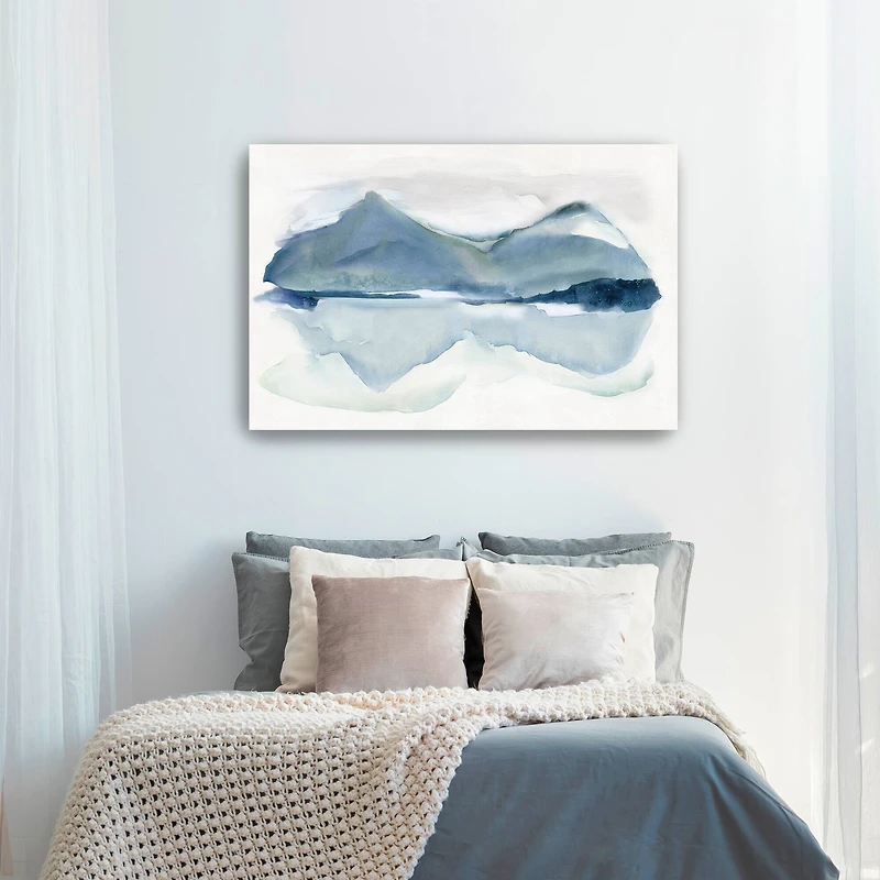 Blue Peaks Canvas Giclee