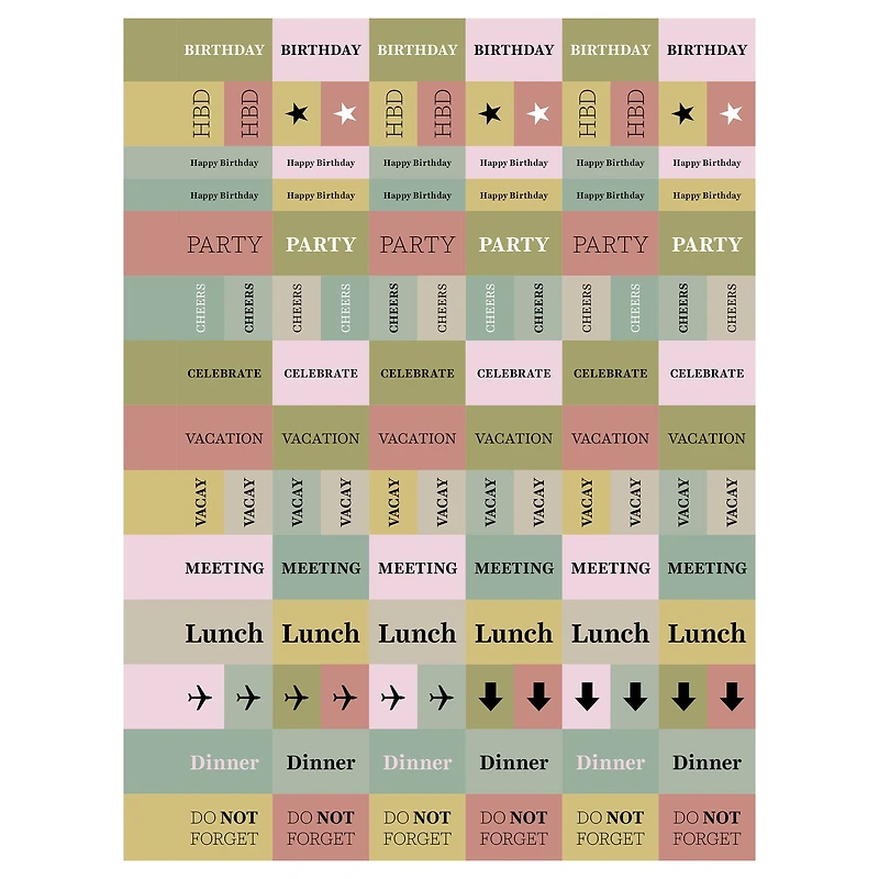 TF Publishing 2024 Printed Garden Medium Weekly Monthly Planner