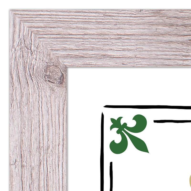 Bourbon Street Queen Western White Framed Print