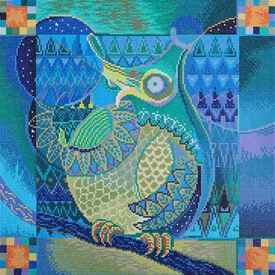 Diamond Dotz® Indian Owl Diamond Painting Kit