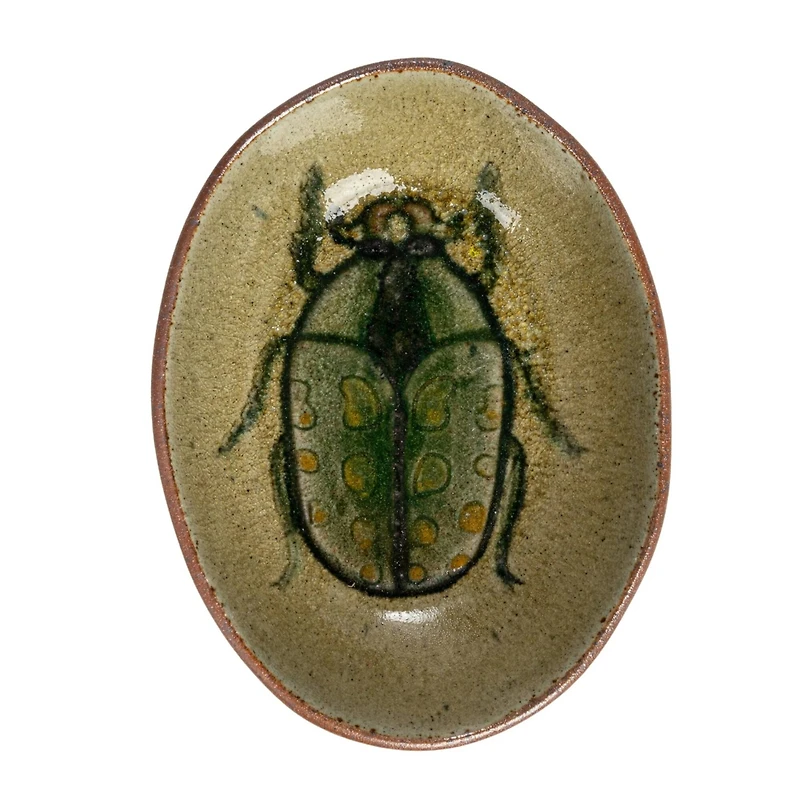 Hello Honey® 7" Insect & Bird Design Stoneware Bowl Set