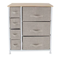 Simplify 7 Drawer Storage Dresser