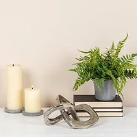 Hello Honey® 9" Cast Metal Knot Figurine