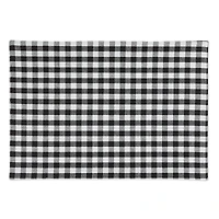 DII® Reversible Gingham & Buffalo Check Placemat Set