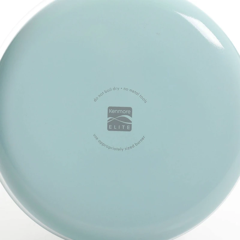 Kenmore® Elite Andover 10-Piece Glacier Blue Nonstick Aluminum Cookware Set