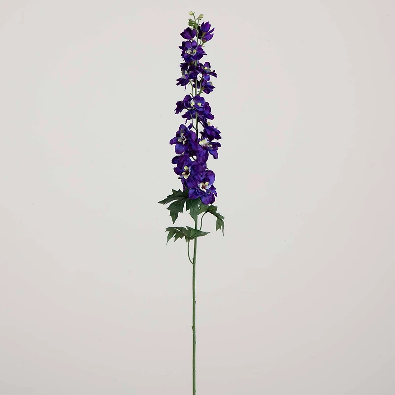 39" Blue Delphinium Flower Stems, 3ct.