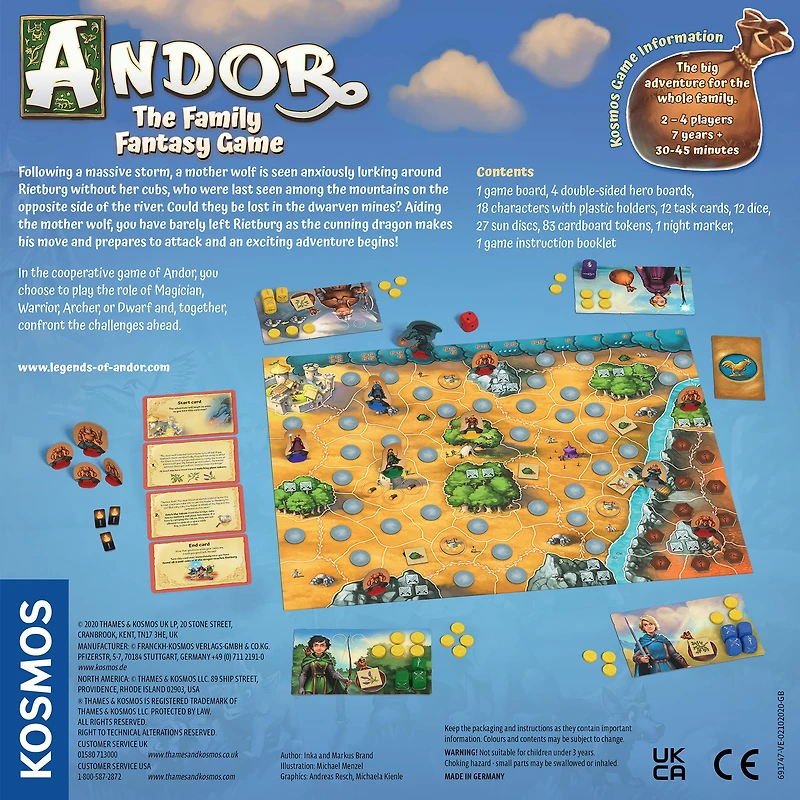Thames & Kosmos Legends of Andor: The Family Fantasy Game