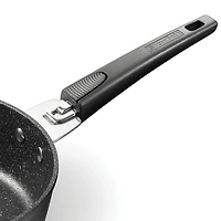 THE ROCK by Starfrit 12-Piece Space-Saving Set With T-Lock Detachable Handles