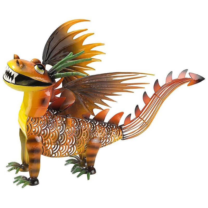 Design Toscano Cheddar the Gothic Dragon Metal Statue