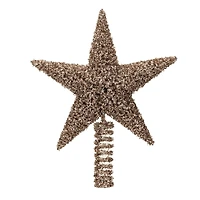 Hello Honey® 12" Gold Plastic & Metal Star Tree Topper