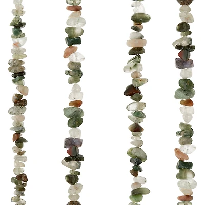 12 Pack: Multicolor Jasper Chip Beads by Bead Landing™