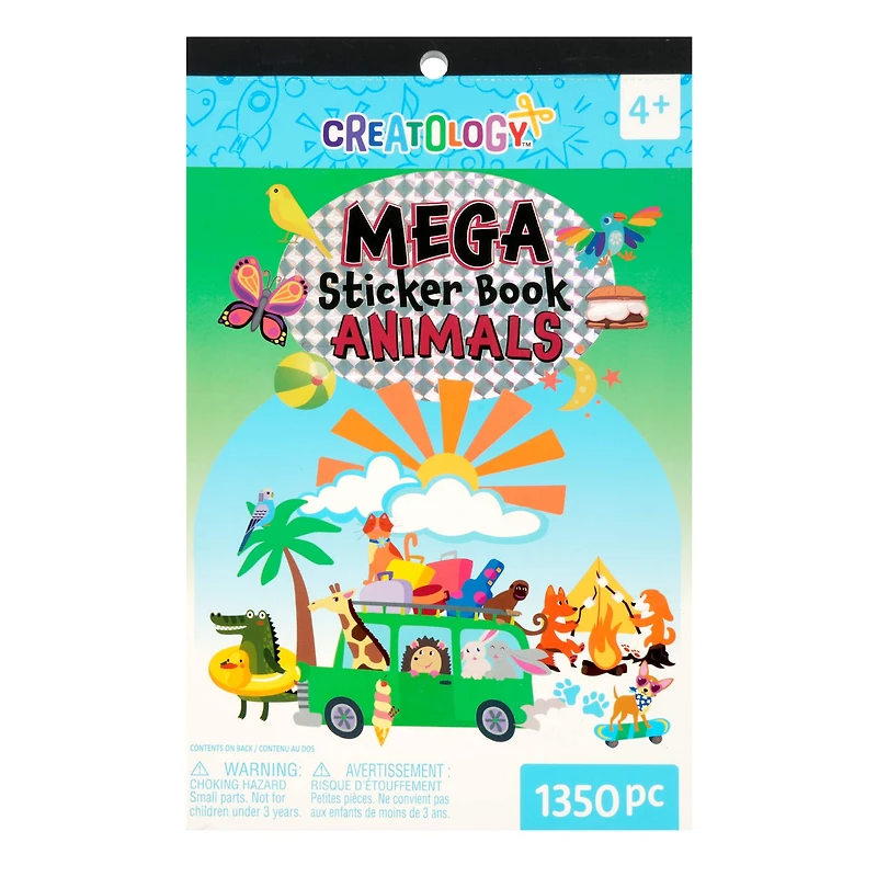 Animals Mega Sticker Book by Creatology™
