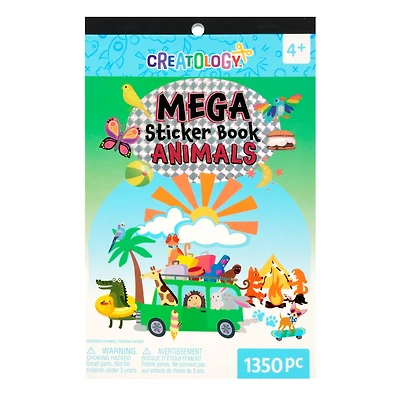 Animals Mega Sticker Book by Creatology™