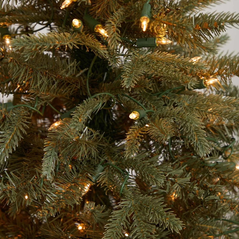 4.5ft. Pre-Lit Artificial Christmas Tree, Clear Lights